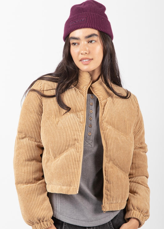 Mocha Corduroy Coat