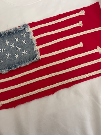 American Flag Patch Crew