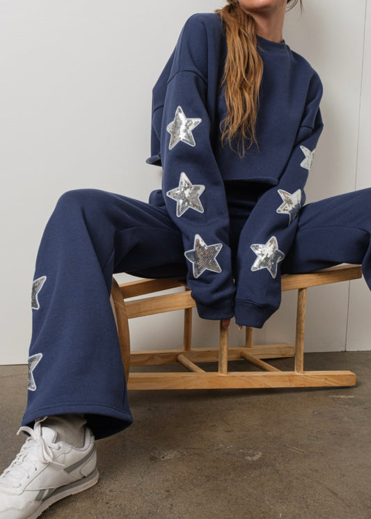 Star Patch Sweatshirt