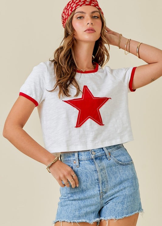 Star Patch Tee